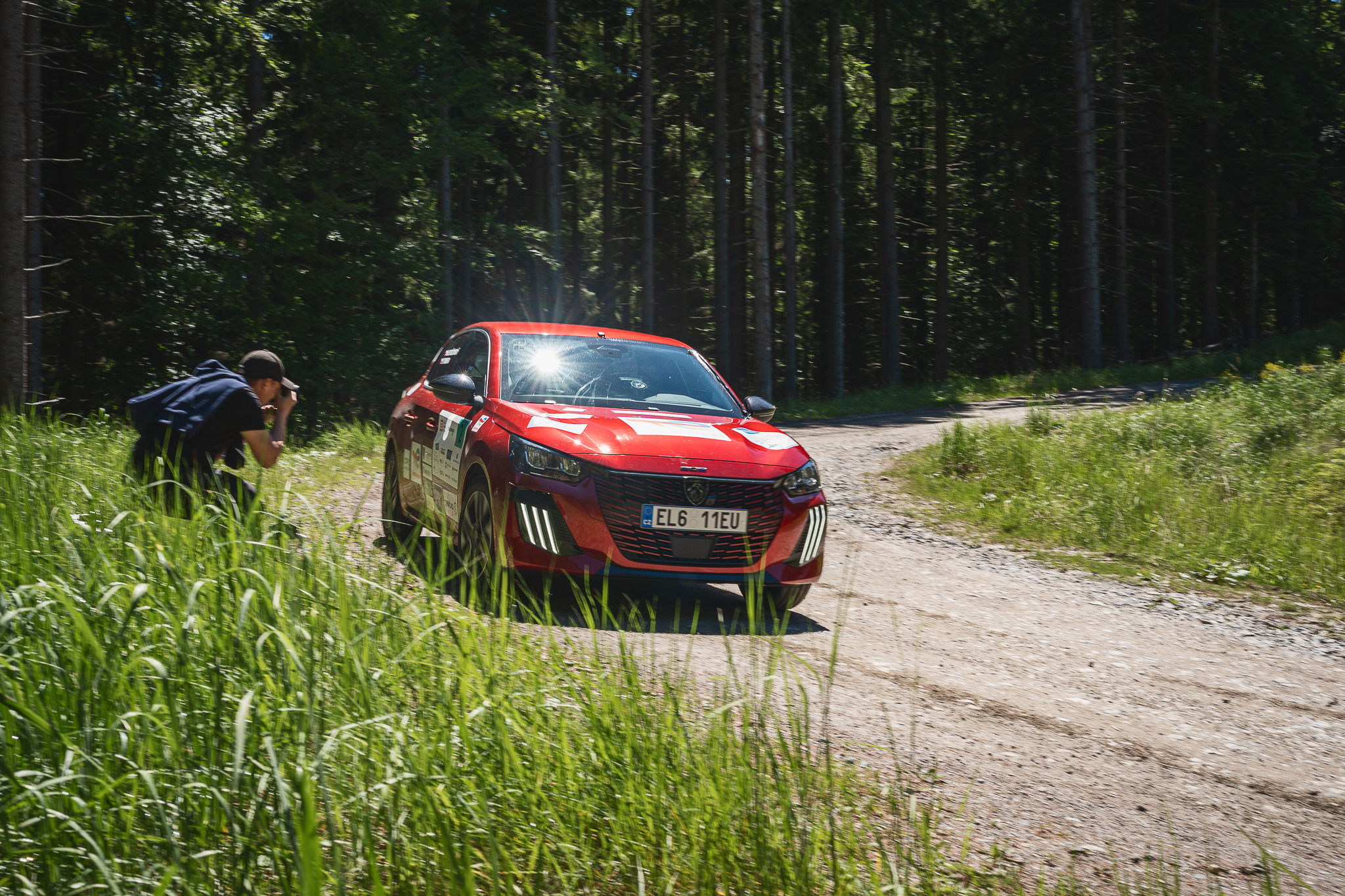 Soutěžní posádka Eco Rallye
